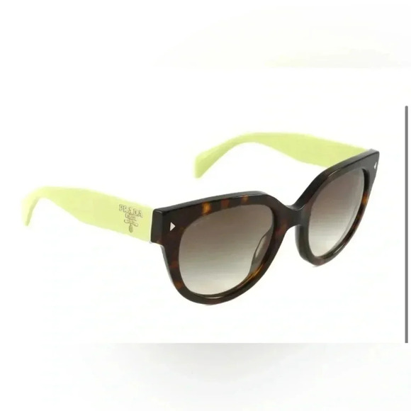 Prada SPR170 Tortoise Shell Acetate Frame Sunglasses SPR170 5422 QFL 0A7 140 2N - Picture 1 of 12